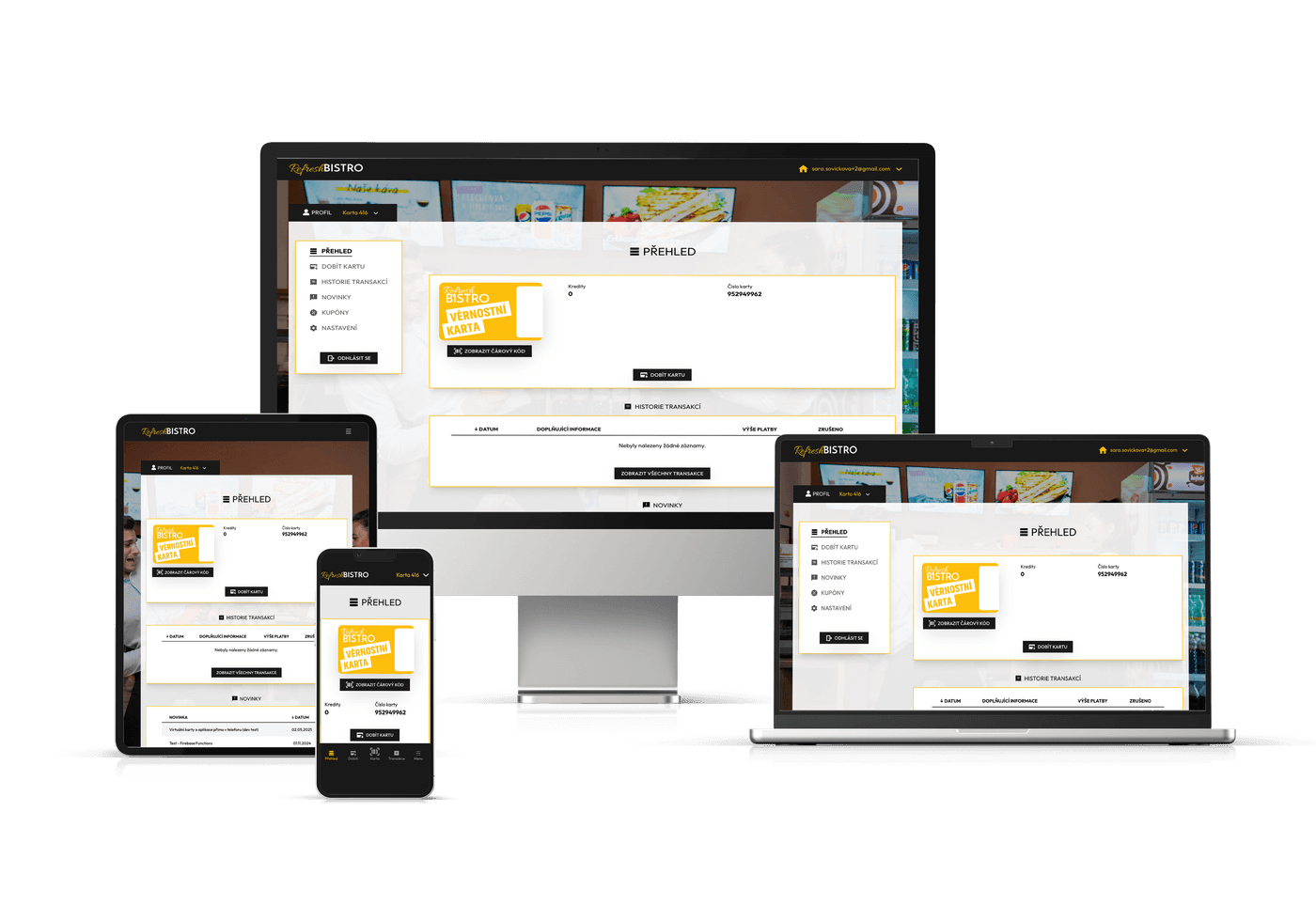 RefreshBistro - Referenční obrázek